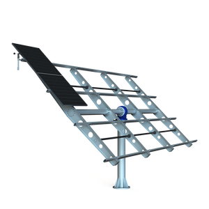 Support de suivi <span class=keywords><strong>solaire</strong></span> à double axe entièrement automatique pour une exploitation stable des centrales photovoltaïques connectées au réseau - Product Image 4