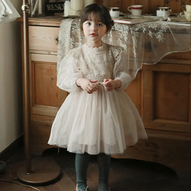 Yeni tasarım yaz yüksek kaliteli yay kız parti elbise bebek prenses etek moda çocuk giyim