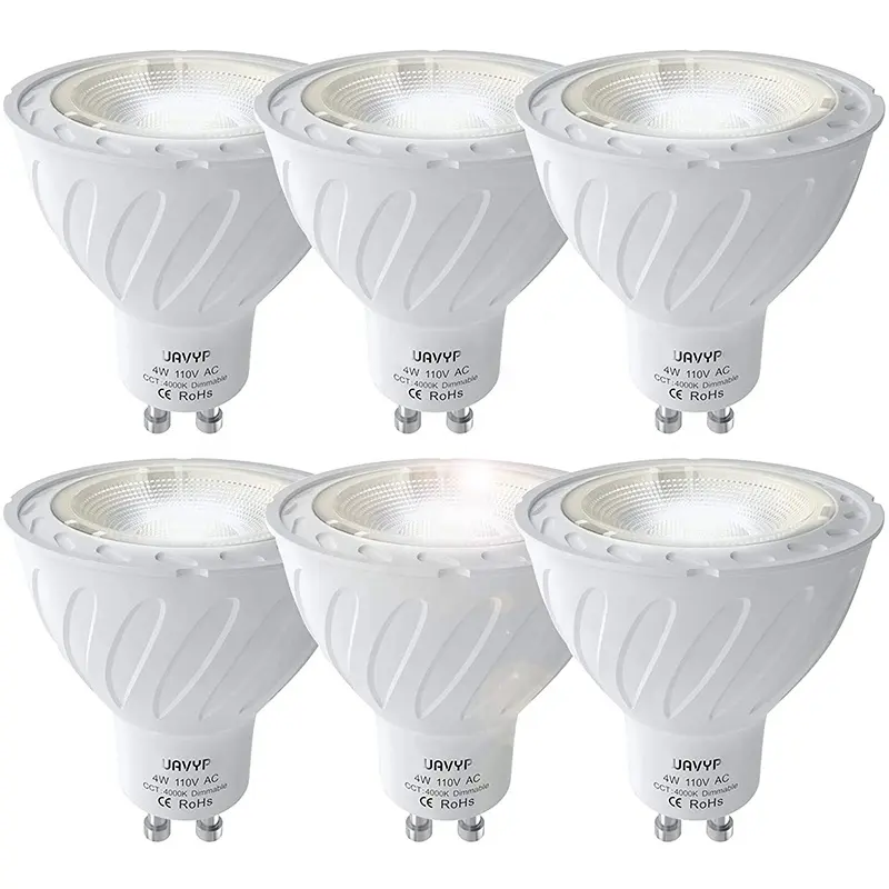 Diakui MC GU10 Bohlam Lampu Sorot LED, Bohlam LED 5W 7W GU10 5.3 untuk Penerangan Dalam Ruangan