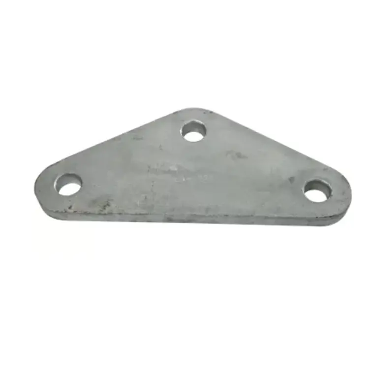 Transmission Line Power Fitting Triangular Strain Yoke Plate