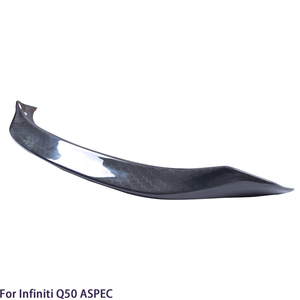 Aileron arrière style ASPEC en fibre de carbone nid d'abeille pour Q50 Q50S Q50L 2013-2023 - Product Image 4