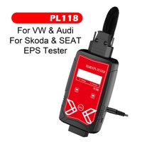 Outil de diagnostic EPS 12V PL118 pour Audi/VW, détection du moteur du volant, affichage LED, outil de réparation universel