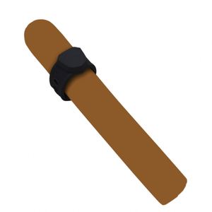 Adjustable Magnetic Silicone Cigar Holder Strong Golf Cart Accessory with Secure Grip Universal Fit for Cigars - Product Image 3