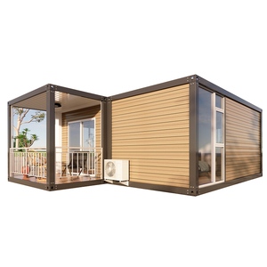 Design import prefabbricato moderno lusso assemblare container house villa 40 piedi 3 camere da letto casa prefabbricata con piano dalla cina - Product Image 2