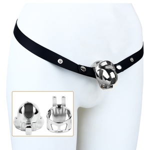 FRRK-339A Dispositivo de Castidad Premium de Acero Inoxidable para Glándulas, Jaula para Pene con Anillo de Castidad Invisible de 9 Tamaños, Juguetes Eróticos Fetichistas para Adultos BDSM - Product Image 1