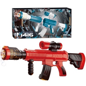 KSF Pistolet <span class=keywords><strong>à</strong></span> <span class=keywords><strong>bulles</strong></span> automatique <span class=keywords><strong>à</strong></span> 12 trous M416 pour enfants, jeux d'eau d'été en plein air, ensembles de jouets, machine <span class=keywords><strong>à</strong></span> <span class=keywords><strong>bulles</strong></span>, jouets pour enfants - Product Image 1
