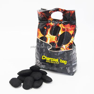 Sac d'emballage de <span class=keywords><strong>charbon</strong></span> de bois tissé en PP imperméable pour barbecue pour farine et alimentation avec manipulation de surface par gravure - Product Image 5