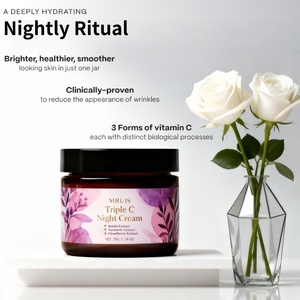 ครีมบำรุงผิวหน้าไพรเวทเลเบล 50 กรัม สูตรไตรพลังซี สำหรับกลางคืน ช่วยให้ผิวกระจ่างใส ลดเลือนริ้วรอย ด้วยวิตามินซี 3 รูปแบบ สำหรับผู้หญิง - Product Image 5