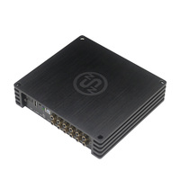Amplificateur DSP de voiture H150DSP 4 canaux classe AB 8*50W avec égaliseur pour mise à niveau audio automobile - Produits en stock prêts à l'emploi