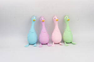 XTQ <span class=keywords><strong>Cuello</strong></span> Largo <span class=keywords><strong>Cisne</strong></span> Squeeze Vendedor Caliente Dibujos Animados Popular Venta a Granel Estiramiento Niños Juguetes - Product Image 3