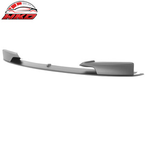 Compatible con BMW F30 Serie 3 12-18, Labio de Parachoques Delantero Estilo M, Negro Sin Pintar - Accesorio Exterior de PP de Alta Calidad - Product Image 3