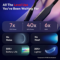 VITURE Pro Neckband : Hôte portable à porter autour du cou avec batterie 3280 mAh pour le streaming à distance PSPlay et XBXPlay pour les lunettes intelligentes VITURE XR