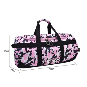 กระเป๋าเดินทางแบบสะพายไหล่ OEM Sport Duffel Gym Bags สำหรับออกกำลังกาย ท่องเที่ยว พักค้างคืน หรือวันหยุดสุดสัปดาห์ พร้อมช่องใส่รองเท้า ผลิตในเวียดนาม แบบกันน้ำและแห้งแยกกันได้ - Product Image 2