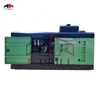Máquinas diesel verdes directas de la fábrica del compresor de aire de Kaishan 11KW 15KW 22KW Grado industrial potente