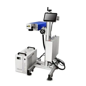 laser marking printing engraving machine for plastic perfume bottle glass acrylic ceramic electrical cable UV laser printer