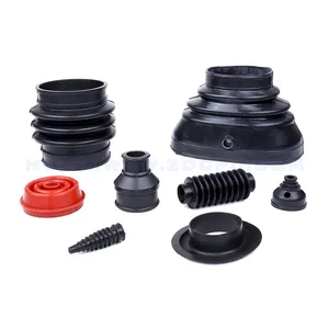 Custom Rubber Bellow Mould Manufacture Flexible Small Rubber / Silicone Bellow Seal Pieces