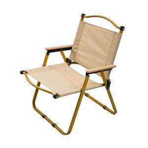 كرسي معدني قابل للطي خفيف الوزن للغاية ومحمول، طاولة لفائف البيض، كرسي كيرميت للحدائق والاستخدام الخارجي والتخييم وصيد الأسماك والشاطئ - Product Image 1