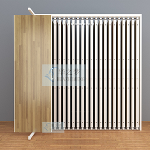 Nặng xoay gạch đá Granite hiển thị giá 1.22x2.44 UV tấm đá cẩm thạch hiển thị đứng sàn gỗ hệ thống hiển thị - Product Image 3