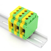 CNTD CUK-35PE plastique Nylon Installation universelle monté sur panneau Cage à vis d'alimentation Rail DIN bornier électrique pour industriel