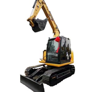 รถขุดตีนตะขาบ Caterpillar 308 มือสองคุณภาพสูง ได้รับการรับรองมาตรฐาน CE น้ำหนัก 8 ตัน พร้อมอุปกรณ์เสริม Thumb Attachment และบุ้งกี๋ขุด - Product Image 1