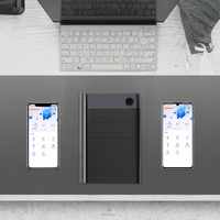 Disque Dur Externe 2 To avec SSD, Boîtier en Plastique, Stockage Mobile pour Smartphone, Ordinateur, Ordinateur Portable et Ordinateur de Bureau