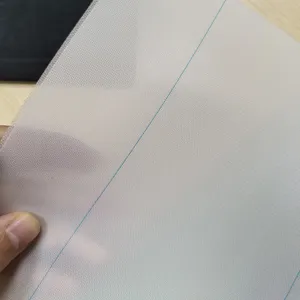 Máquina de papel de poliéster de una sola capa, pantalla de tela, Red de poliéster para fabricación de papel