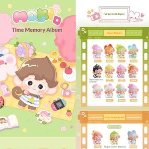 प्रामाणिक मोकी समय मंगा संग्रह मिनी ब्लाइंड बॉक्स प्यारा छोटे बंदर हस्तनिर्मित ट्रेंडी जन्मदिन उपहार डेस्कटॉप आभूषण - Product Image 2