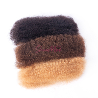 Estensioni di Capelli Afro Kinky 100% Naturali Brasiliani per Trecce e Dreadlocks