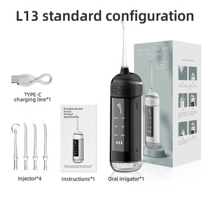Hydropulseur dentaire portable étanche pour blanchiment des dents, jet d'eau dentaire 300ML, nettoyeur de dents - Product Image 4