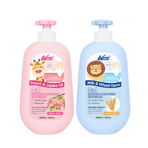Shampooing pour Bébé Nary OEM/ODM 3 en 1 Hydratant Gel Douche et Après-Shampooing pour Enfants Soin Doux pour les Cheveux Formulé pour Peau et Cuir Chevelu Sensibles - Product Image 1
