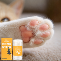 Baume hydratant pour pattes d'animaux, protection des patas de chien et de chat contre les gerçures, cire naturelle, soin du nez, usage extérieur