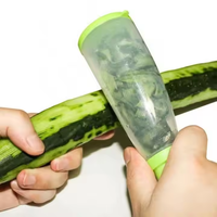 Nieuw Roestvrijstalen Multifunctioneel Opslagschilmes Met Vat Groente Fruit Schilriem Opbergdoos Dunschiller Rasp