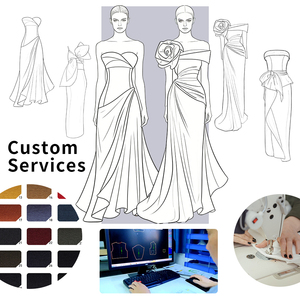 <span class=keywords><strong>Robe</strong></span> de soirée décontractée pour femme en jean bleu, maxi, col halter, sans manches, à volants, <span class=keywords><strong>style</strong></span> rétro, pour événements et sorties - Product Image 5