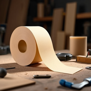 Rollo de papel de lija de corindón 115x50000 mm, grano 280, herramientas abrasivas - Product Image 3