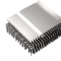 Usinage CNC T4 T5 T6 profilés d'extrusion de dissipateur de chaleur en aluminium anodisé