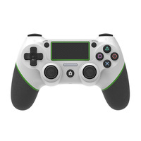 Manette de jeu sans fil PS-4/Slim/Pro avec fonction BT, télécommande pour console P4 avec joystick à vibration, amusante pour le jeu