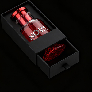 Vente directe de parfums de luxe, flacon de 100 ml, base en relief montagne dorée, col serti, flacon de <span class=keywords><strong>parfum</strong></span> cylindrique avec emballage en boîte - Product Image 3