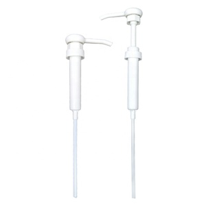 High Quality 38/400 White Plastic Gallon Pump Dispenser Shampoo Liquid Soap Lotion Plastic Bottle Pump with Long Nozzle
