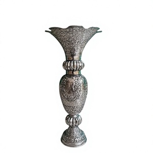 Handmade Modern Artistic Metal large <b>Vase</b> <b>Unique</b> Interior Design Piece for Artificial Flowers Wholesale Price - Product Image 1