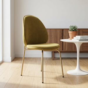 MONZA High Quality Ergonomic Portable <b>Dining</b> <b>Chair</b> with Metal Frame Modern European Style Home & Commercial Use - Product Image 1