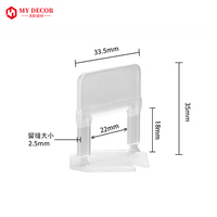 Outils de nivellement de carreaux en plastique, système de nivellement de carreaux de sol, clips, accessoires de carrelage faciles à utiliser, système de nivellement