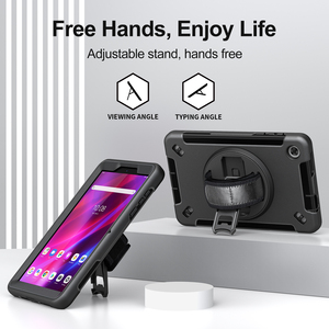 Funda de tableta híbrida personalizada de fábrica para <span class=keywords><strong>Lenovo</strong></span> <span class=keywords><strong>TAB</strong></span> <span class=keywords><strong>M8</strong></span> case <span class=keywords><strong>TAB</strong></span> <span class=keywords><strong>M8</strong></span> 4th gen contraportada 8 pulgadas con <span class=keywords><strong>precio</strong></span> al por mayor - Product Image 4