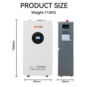 15KWH 48V 314Ah 충전식 리튬 이온 배터리 태양광 패널 리튬 배터리 뱅크 배터리 솔레어 리튬 - Product Image 3