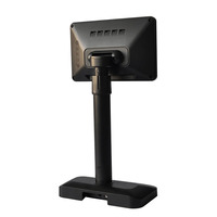 Precio de fábrica Monitor POS de pantalla de 7 pulgadas para tienda para exhibición de cliente de poste Cajero Pantalla de cara al cliente en sistema Pos minorista