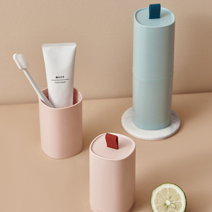 Travel Toothbrush Holder Case Portable Eco-friendly Dustproof Multifunctional Toothbrush Holder