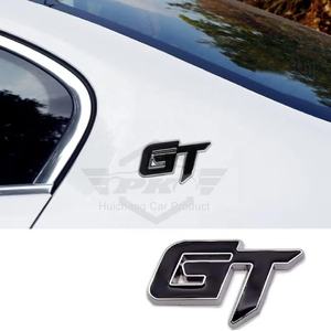 Emblema Universal Metálico con Logotipo GT, Adhesivo Decorativo 3D para Guardabarros Laterales de Automóviles de Carreras, para Ford, Honda, Toyota, Audi, <span class=keywords><strong>BMW</strong></span>, Geely GT - Product Image 6