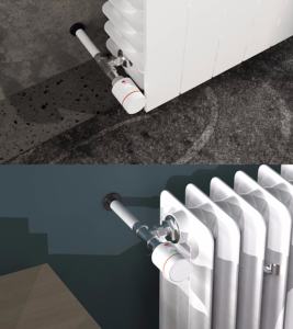 Vanne de radiateur XZJ, chauffage, installation facile, commande, montage vertical, compatible avec le thermostat intelligent <span class=keywords><strong>Tuya</strong></span> Wifi/Zigbee - Product Image 3