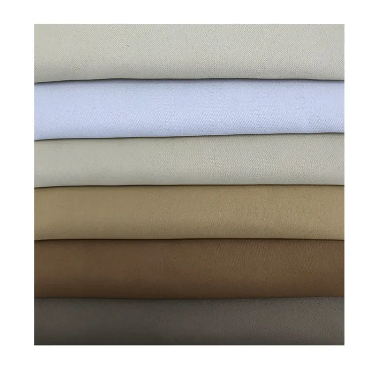Tela opaca de doble cara suave textil para el hogar tela de cortina de alta precisión 300d tela opaca de seda negra