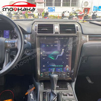 Autoradio PX6, Android 11, Navigation GPS, Audio stéréo, lecteur multimédia, unité centrale pour voiture Lexus GX400, GX460 (2010), type Tesla, tendance 2018