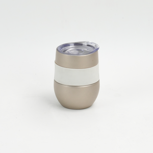Gobelet à vin isotherme à double paroi de 350 ml, gobelet à vide pour garder les boissons fraîches avec <span class=keywords><strong>gel</strong></span> de silicone - Product Image 2